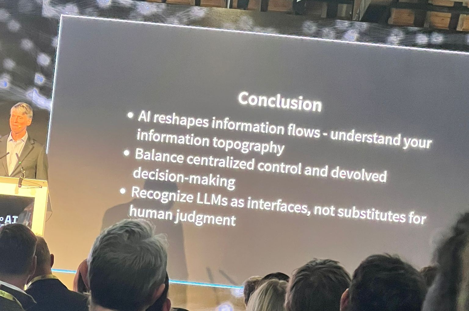 AI Summit stage